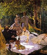 Le dejeuner sur lherbe Claude Monet
